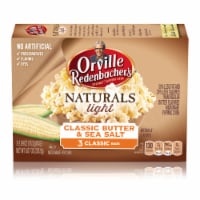 Orville Redenbacher's® Naturals Light Classic Butter & Sea Salt Microwave Popcorn