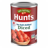 Hunt's No Salt Added Diced Tomatoes Perspective: Main