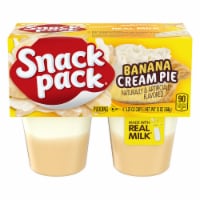 Snack Pack Banana Cream Pie Pudding Cups