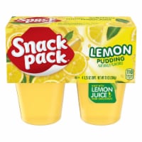 Snack Pack Lemon Pudding Cups
