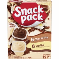 Snack Pack Vanilla & Chocolate Pudding Cups