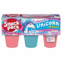 Snack Pack Unicorn Magic Assorted Pudding Cups