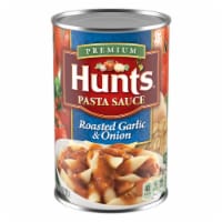 Hunt's Roasted Garlic & Onion Pasta Sauce Perspective: Main