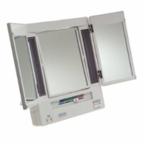 Jerdon JGL9W 5X Magnification Tri fold Lighted Mirror 1 Kroger