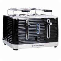 Russell Hobbs TR9450BR Retro Style 4 Slice Toaster - Black