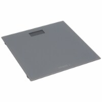 Precision Digital Glass Top Personal Scale, Grey