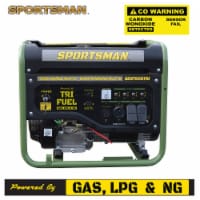 7500 Watt Portable Tri-Fuel Generator With Co Warning And Shut-Off