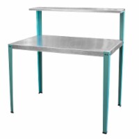AmeriHome Multi-Use Steel Table/Work Bench with Teal Legs