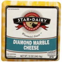 Weyauwega Star Dairy Diamond Marble Block Cheese