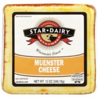 Weyauwega Star Dairy Muenster Block Cheese