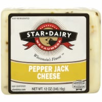 Weyauwega Star Dairy Pepper Jack Block Cheese