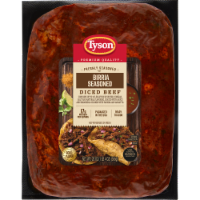 Tyson® Birria Seasoned Diced Beef Boneless Ready to Cook Perspective: Main