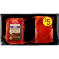 Tyson® Pork Chops Sweet & Smoky BBQ Freshly Seasoned Boneless Ready to Cook Perspective: Main