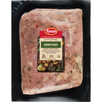 Tyson® Premium Quality Freshly Seasoned Savory Basil Pork Loin Bites Perspective: Main