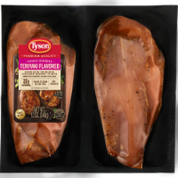 Tyson® Chicken Breast Filets Teriyaki Flavored Freshly Seasoned Boneless Skinless Ready to Cook Perspective: Main