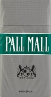 Pall Mall Classic Menthol Silver Filter 100s Cigarettes