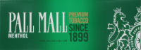 Pall Mall Menthol 100s Box
