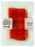 Pacific Seafood Fresh Wild Caught Sockeye Salmon Fillet (Previously Frozen)