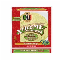Olé Xtreme Wellness Keto Friendly Carb Lean Spinach & Herbs Large Tortillas