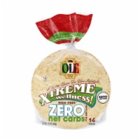 Olé Xtreme Zero Net Carbs High Fiber Street Taco Keto Certified Tortillas