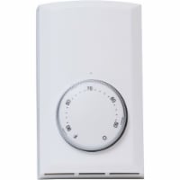 Cadet White Double 22A Electric Baseboard Heater Thermostat 8301/T522-W