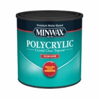 Minwax® Polycrylic® Crystal Clear Topcoat - Clear Gloss Perspective: Main