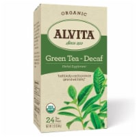 ALVITA ORGANIC DECAF GREEN TEA HERBAL SUPPLEMENT, 24 COUNT