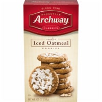 Archway Cookies, Soft Iced Oatmeal Cookies, 9.25 Oz Perspective: Main