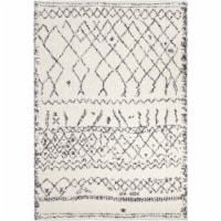 Orian Tribal Walk Area Rug - Soft White Perspective: Main