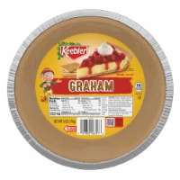Keebler Ready Crust 9-Inch Graham Cracker Pie Crust, Premade Pie Crust For Baking And No-Bake, 6 oz Perspective: Main