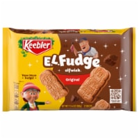 Keebler E.L. Fudge Elfwich Cookies, Sandwich Cookies Stuffed with Crème Filling, 13.4 oz Perspective: Main