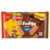 Keebler E.L. Fudge Double Stuffed Elfwich Cookies Family Size 16.9 oz Perspective: Main
