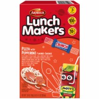 Armour LunchMakers Pizza with Pepperoni Sausage Meal Kit with Juice & Candy Bar Perspective: Main