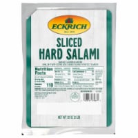 Eckrich® Sliced Hard Salami Perspective: Main