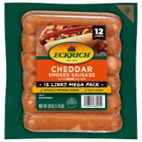 Eckrich® Skinless Cheddar Smoked Sausage Perspective: Main