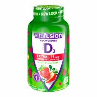 Vitafusion™ Extra Strength Vitamin D3 Strawberry Flavored Gummies 75mcg
