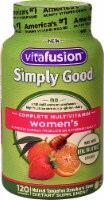 Vitafusion Simply Good Natural Tangerine Strawberry Flavor Gummie Mulltivitamins Perspective: Main