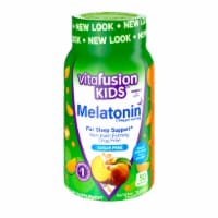 Vitafusion Kids™ Sugar-Free Tropical Peach Melatonin Supplement Gummies