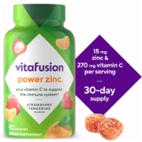 Vitafusion™ Power Zinc Natural Strawberry Tangerine Dietary Supplement Gummies