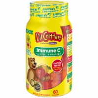 L'il Critters Immune C Plus Zinc & Echinacea Assorted Fruit Gummies 60 Count