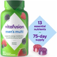 Vitafusion™ Natural Berry Flavored Men's Multivitamin Gummies