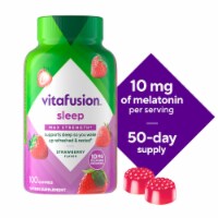Vitafusion™ Melatonin Max Strength Strawberry Gummies 10mg