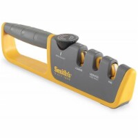 Smiths Adjustable Manual Knife Sharpener-Gray & Yellow