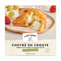 Laura Chenel Chevre En Croute Thyme & Rosemary Herbed Goat Cheese in Pastry Dough Perspective: Main