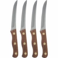 Chicago Cutlery Walnut Traditions Steak Knife Set (4-Piece) B144 Pack of 3