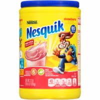 Nestle Nesquik Strawberry Powder Drink Mix Perspective: Main