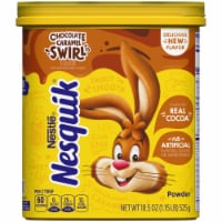 Nesquik Chocolate Caramel Flavor Powdered Drink Mix