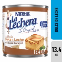 Nestlé La Lechera Dulce de Leche Milk Based Caramel Sauce Caramel Dip Dulce de Leche Can Perspective: Main