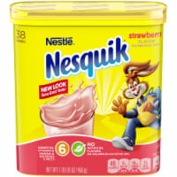 Nesquik® Strawberry Powdered Drink Mix Perspective: Main