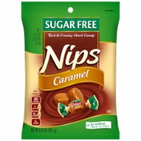 Nips Sugar Free Caramel Rich & Creamy Hard Candy Perspective: Main